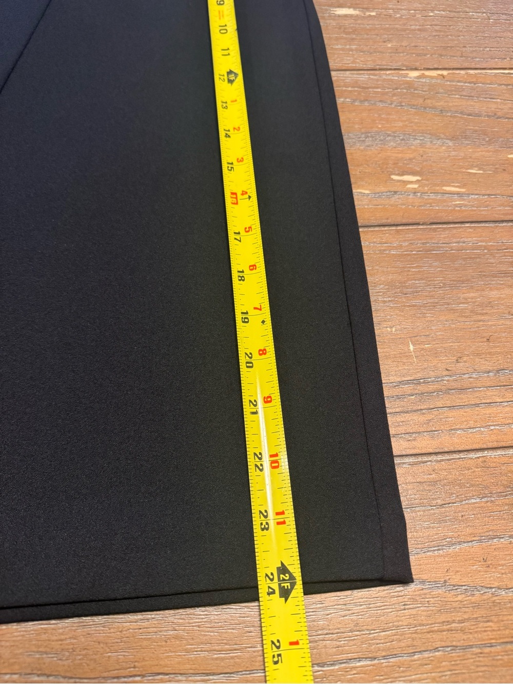 JEM Black Pencil Skirt with Gold Ring Detail #26 - Picture 3 of 7